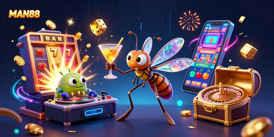 Experience the thrill of winning at MAN88 with vibrant casino action and dynamic jackpot elements.