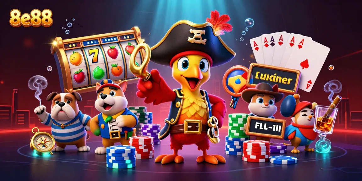 Experience thrilling wins with 8e88 as you engage with vibrant slot reels and dynamic gaming elements.