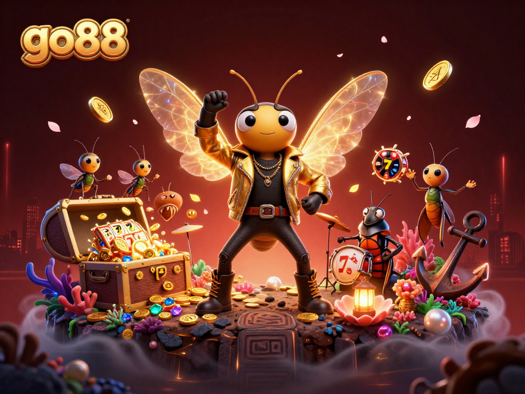 Experience the thrilling world of go88 casino with vibrant characters and dynamic elements.