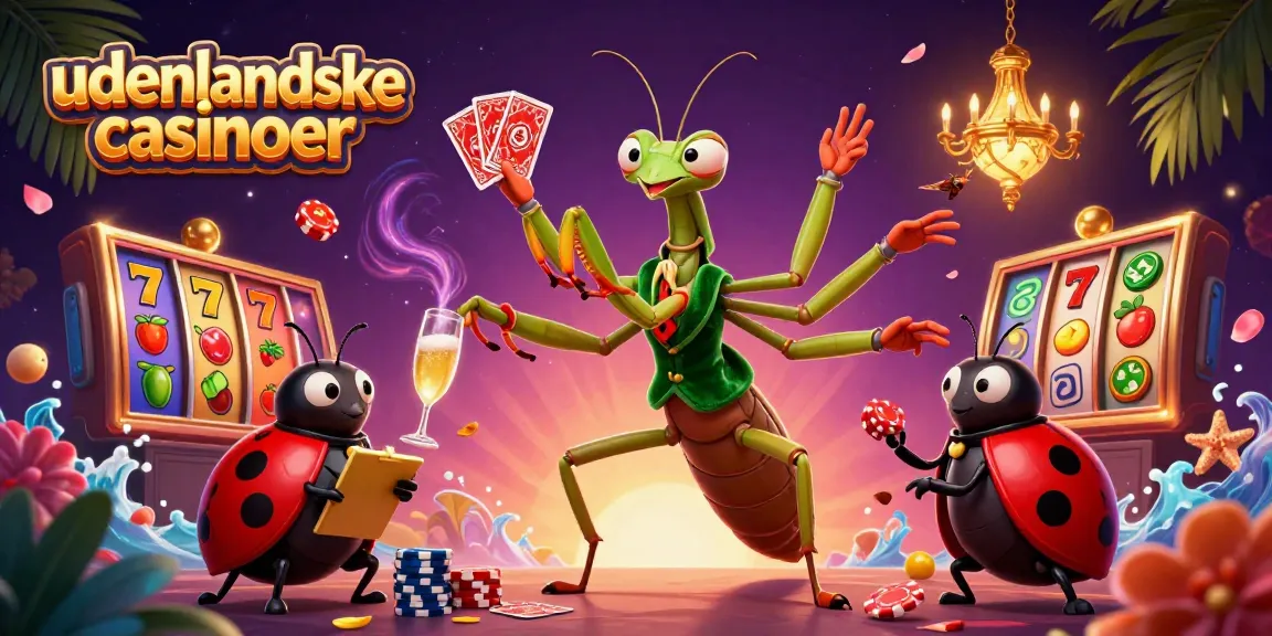 Engage with udenlandske casinoer featuring vibrant characters and dynamic casino elements.