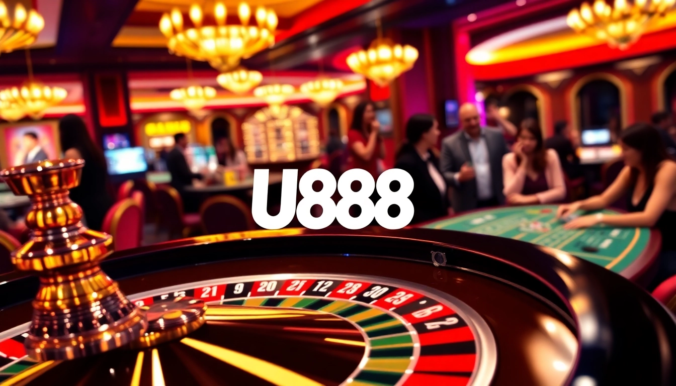 Experience the thrill of U888 with vibrant casino games and exciting betting action.