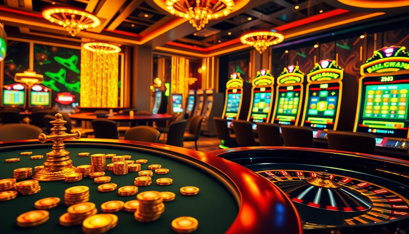 AE888 poker table scene showcasing vibrant gambling action and excitement.