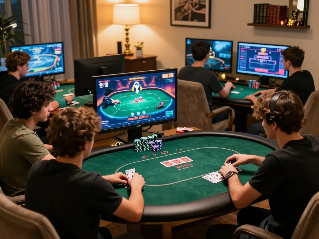Experience the excitement of ufabet online poker with stylish decor and engaged players.