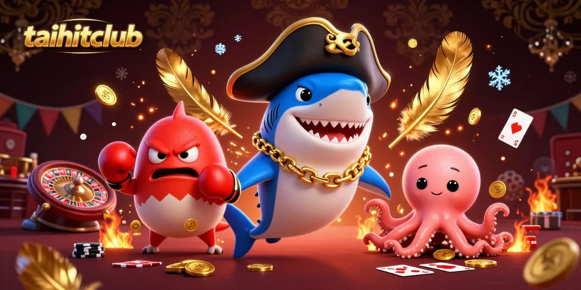 Experience exhilarating moments at taihitclub with a vibrant casino scene featuring engaging characters.