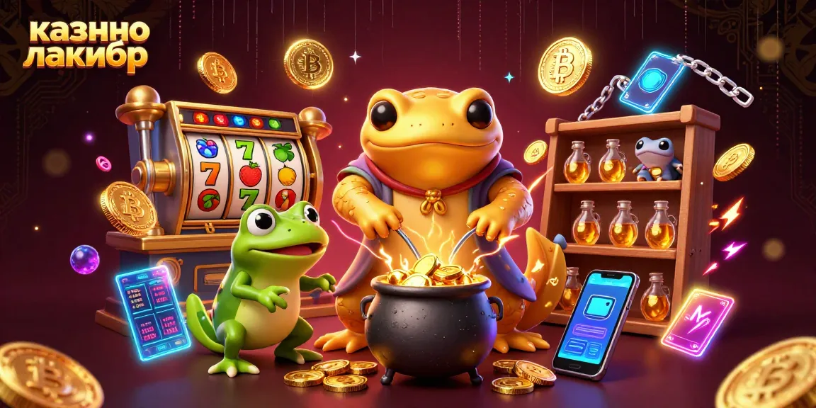 Experience thrills at казино лакибир with a magical scene of a golden salamander alchemist and dynamic gaming elements!